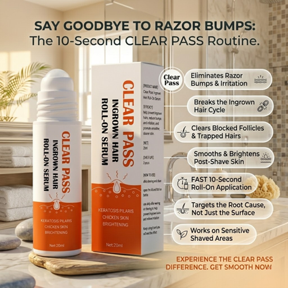 Clear Pass Ingrown Hair Roll-On Serum